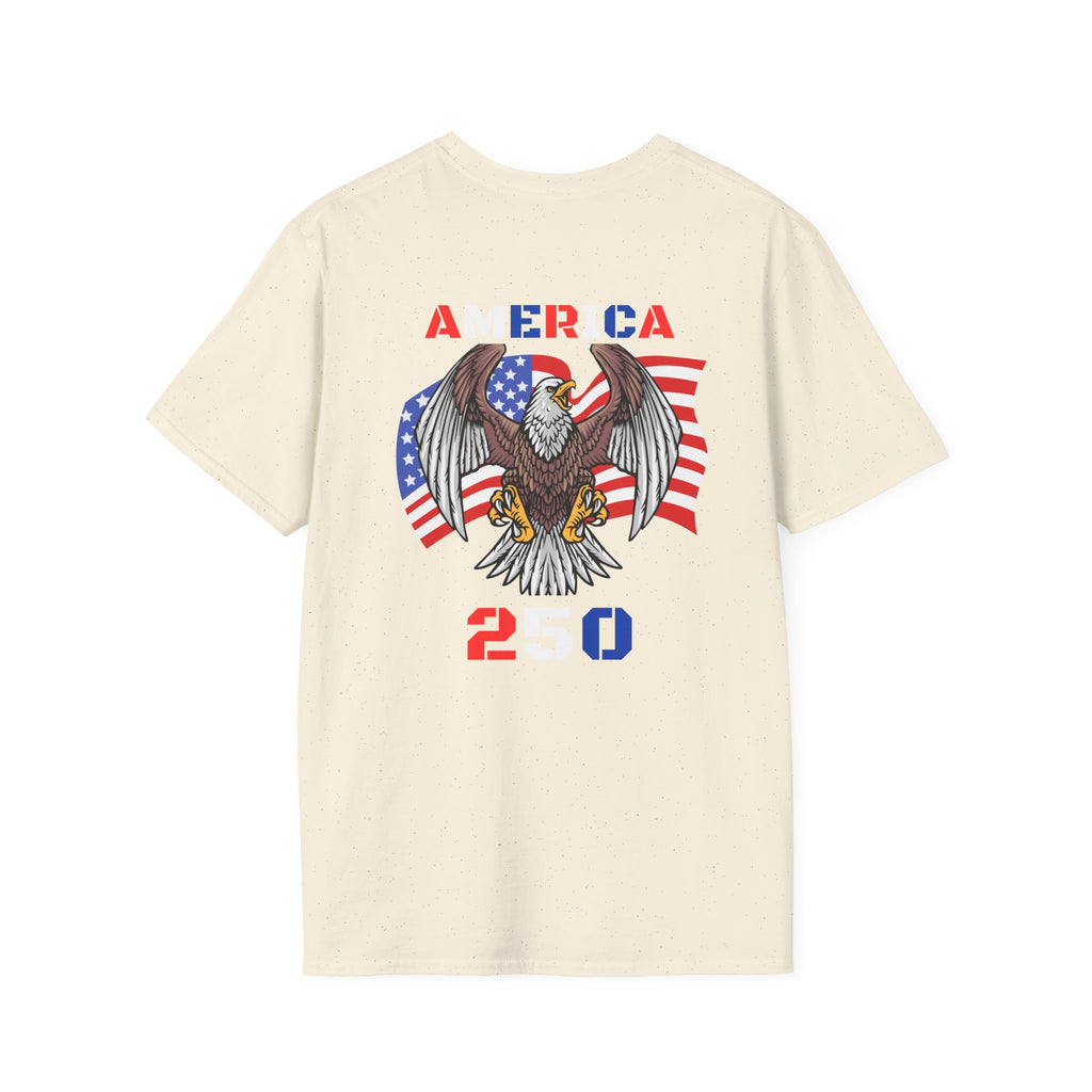 America 250 Eagle T-Shirt — Patriotic USA Flag 250th Anniversary Tee