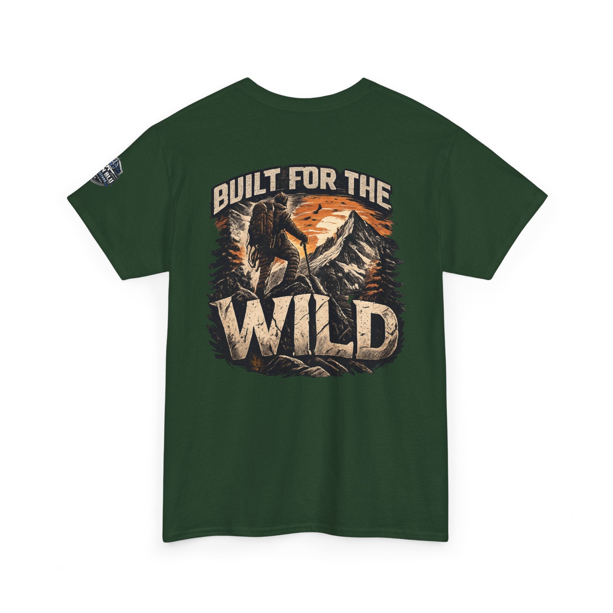 Built for the Wild T-Shirt — Adventure Mountain Graphic Tee