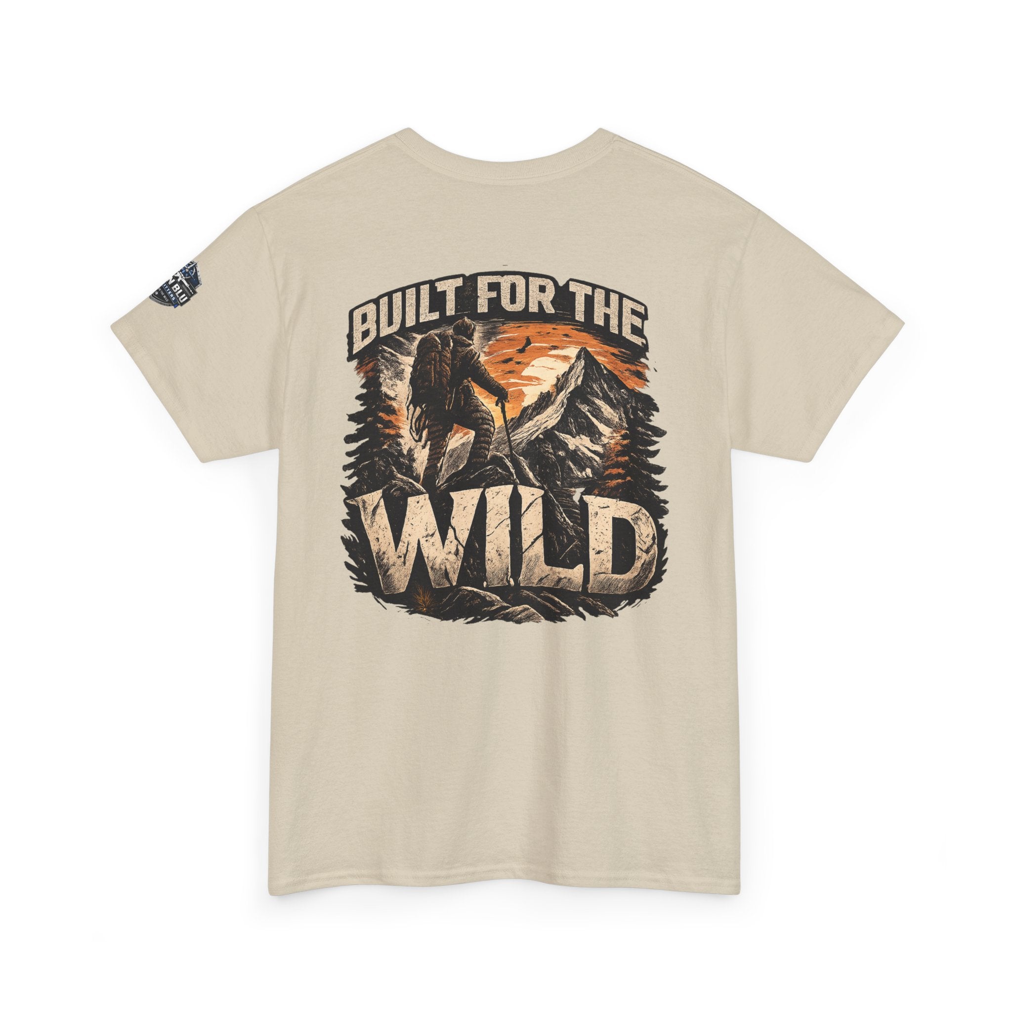 Built for the Wild T-Shirt — Adventure Mountain Graphic Tee
