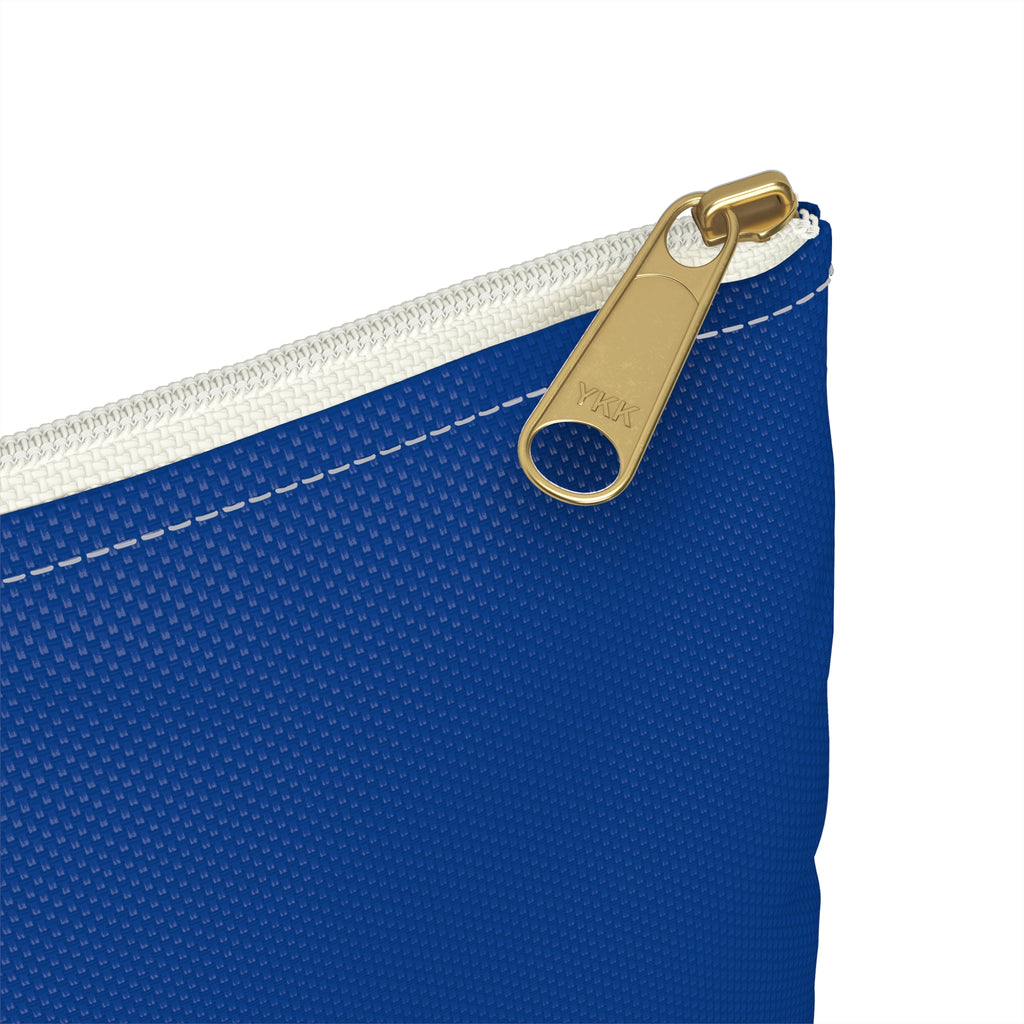 Iron Blu Outfitters Blue Accessory Pouch — Logo Travel & Gear Organizer