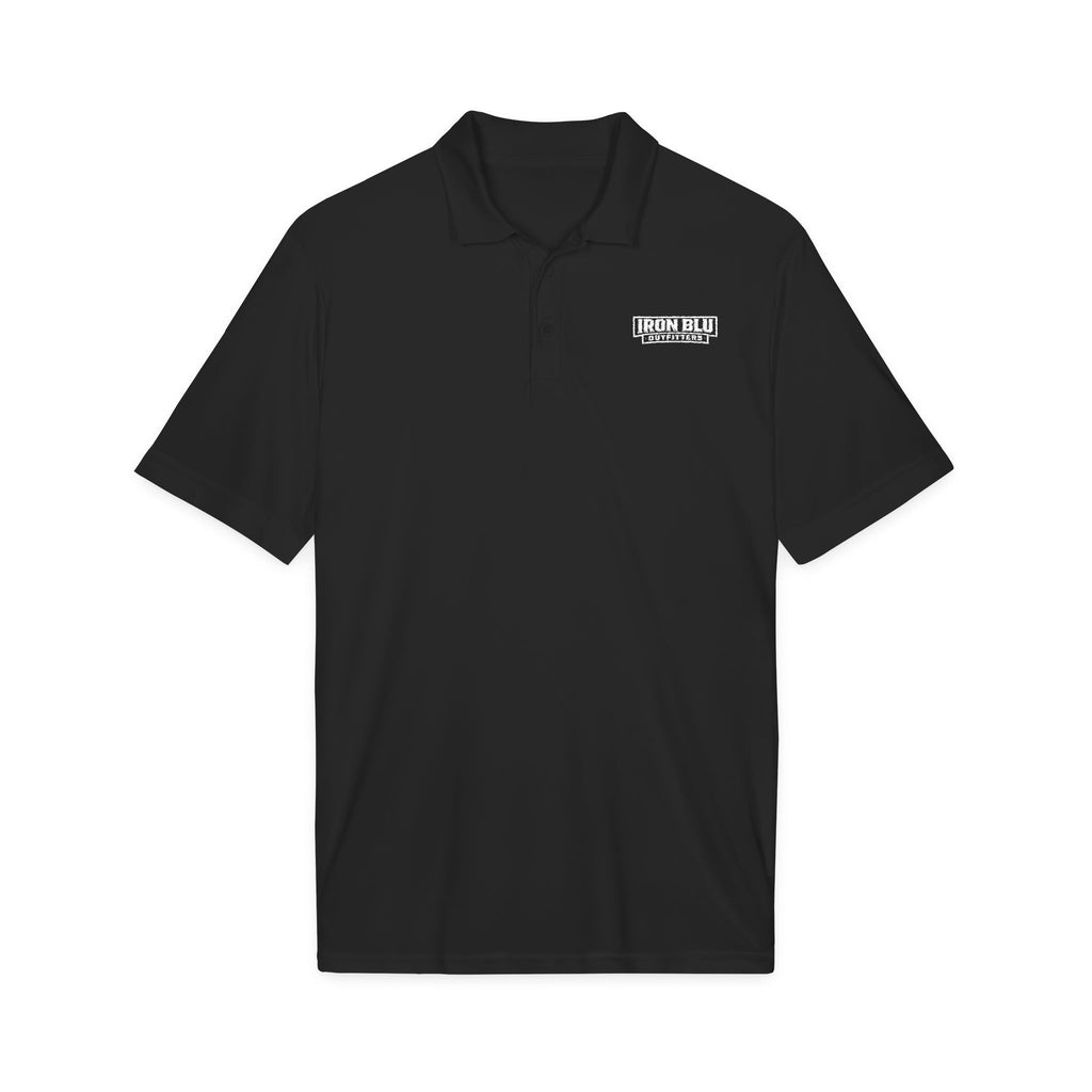 Iron Bull Fitness Logo Polo — Men's Performance Sport Shirt