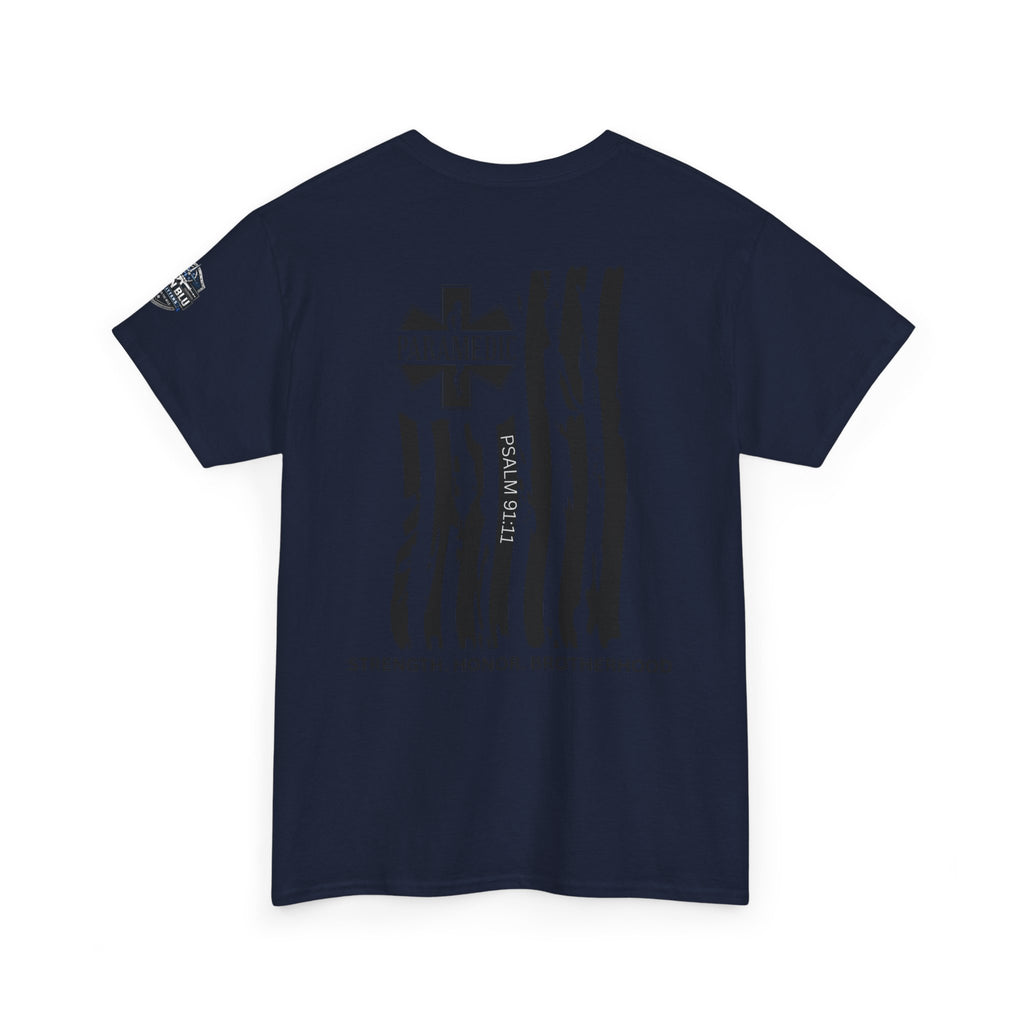 Paramedic Flag T-Shirt — Strength Honor Brotherhood Tee