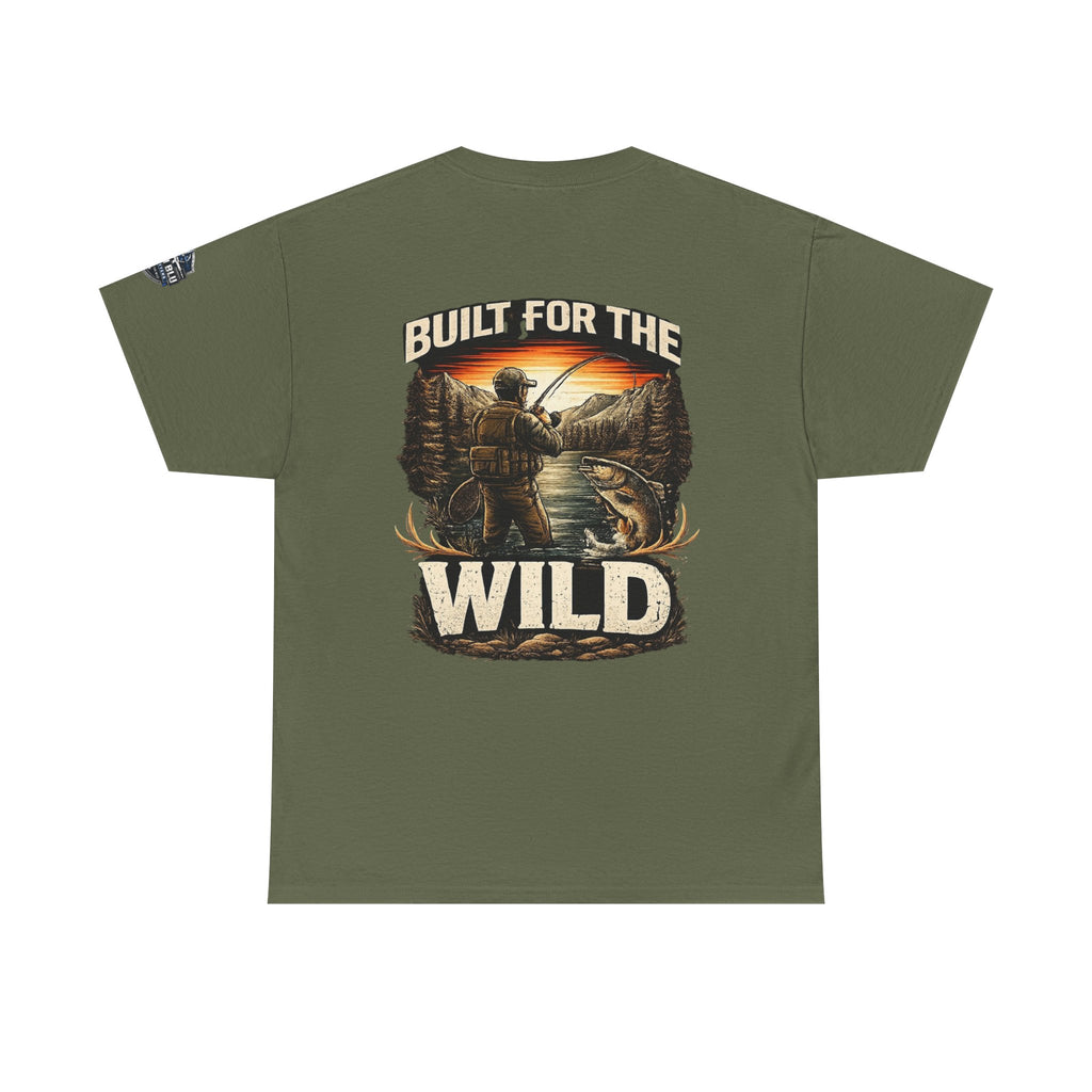 Built for the Wild T-Shirt — Hunting Outdoorsman Graphic Tee
