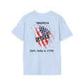 T-Shirt — 'Merica 250 Flag Graphic | EST. July 4, 1776 — Patriotic 4th of July Tee