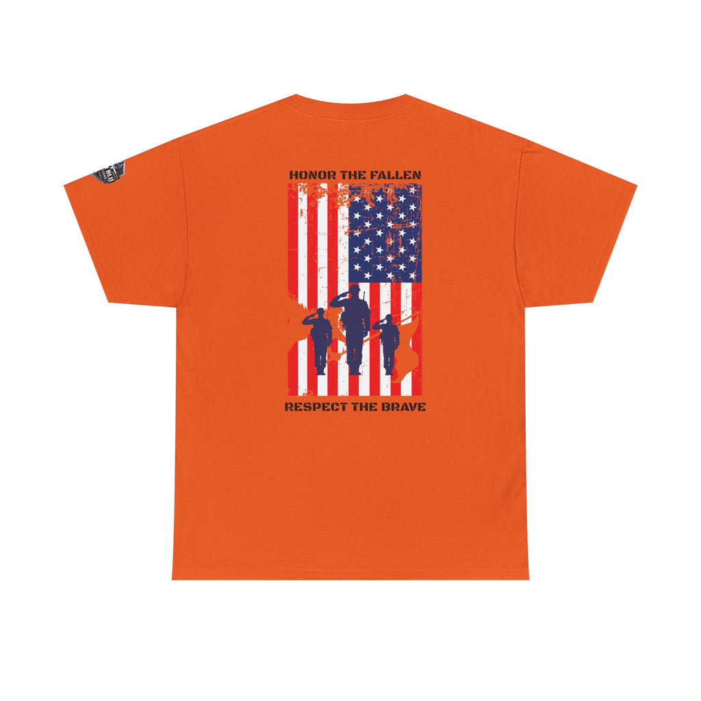 Honor The Fallen Tee — American Flag Memorial Tribute T-Shirt