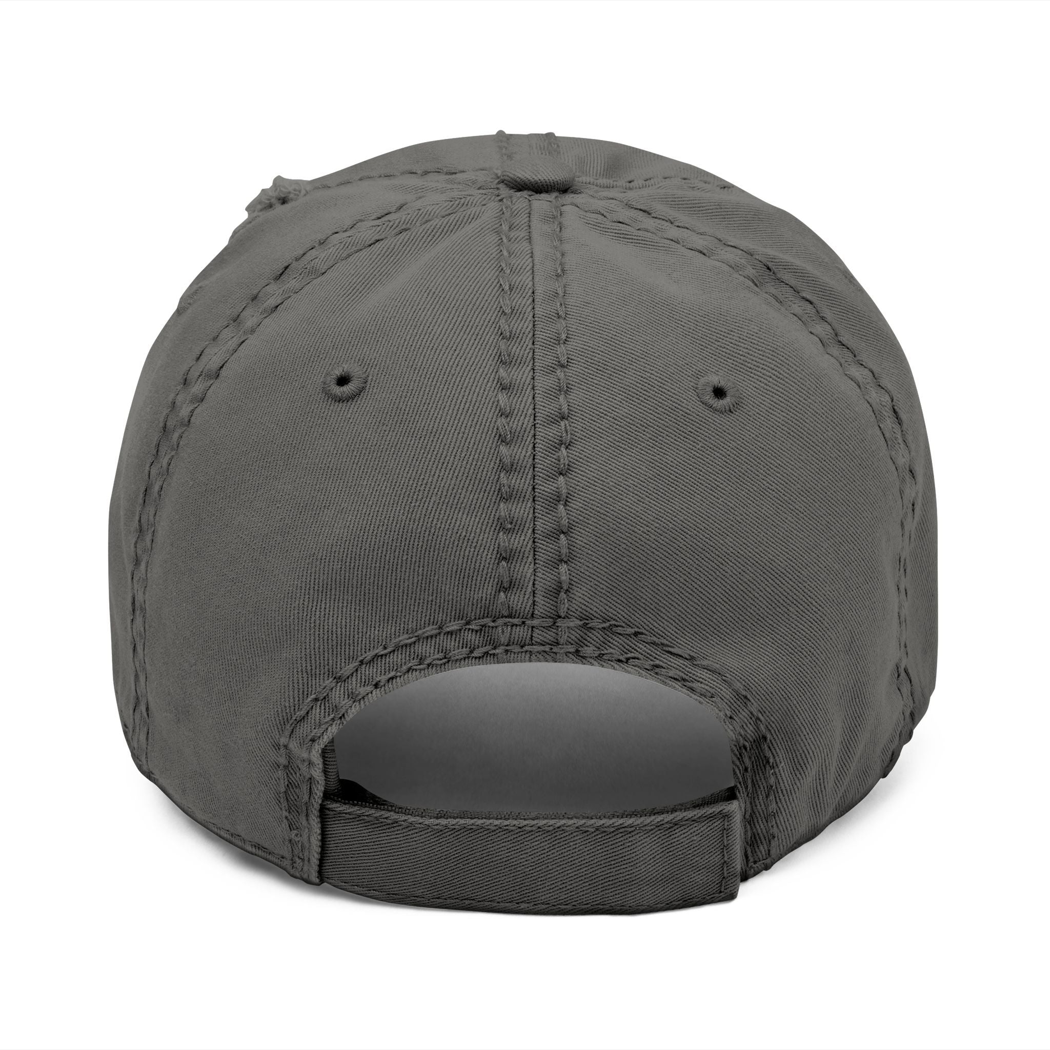 Iron Blu Outfitters Distressed Embroidered Dad Hat