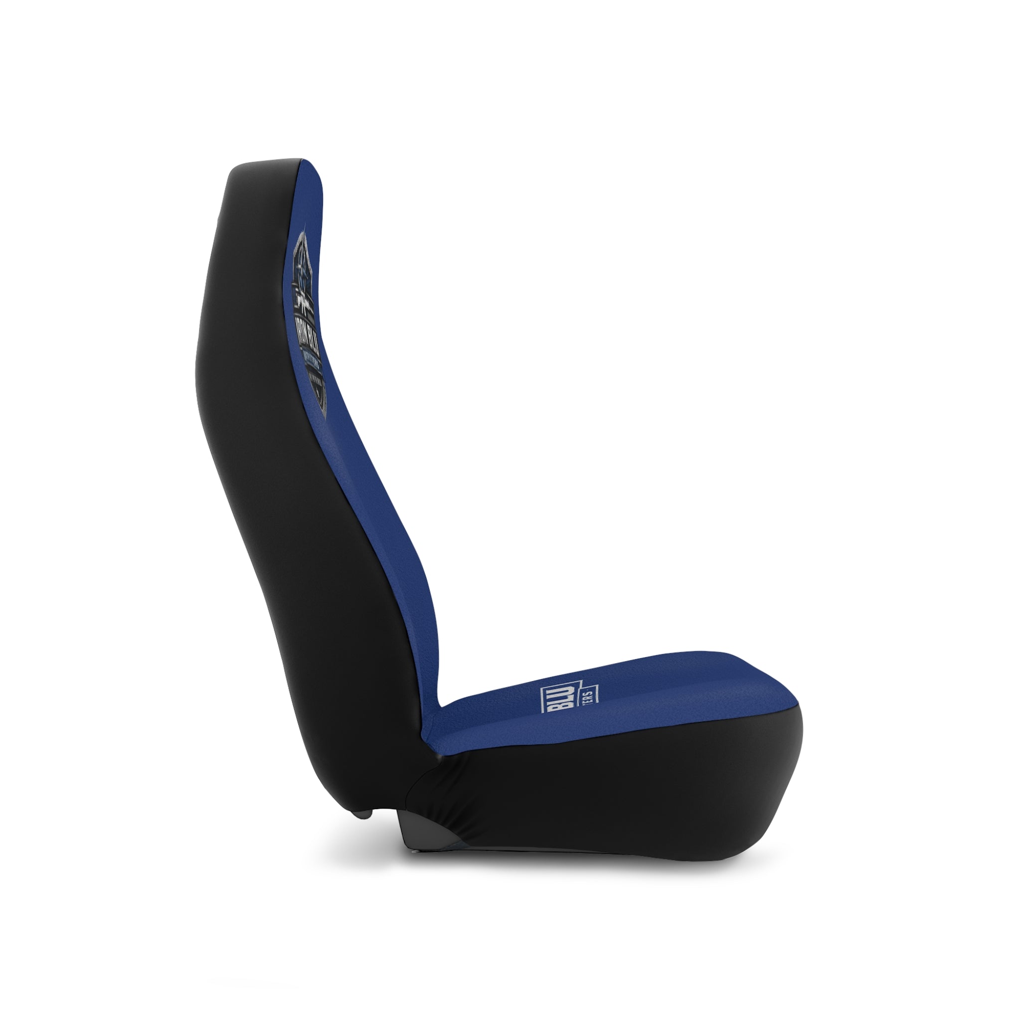 Iron Blu Logo Car Seat Covers — Durable Blue Automotive Seat Protector