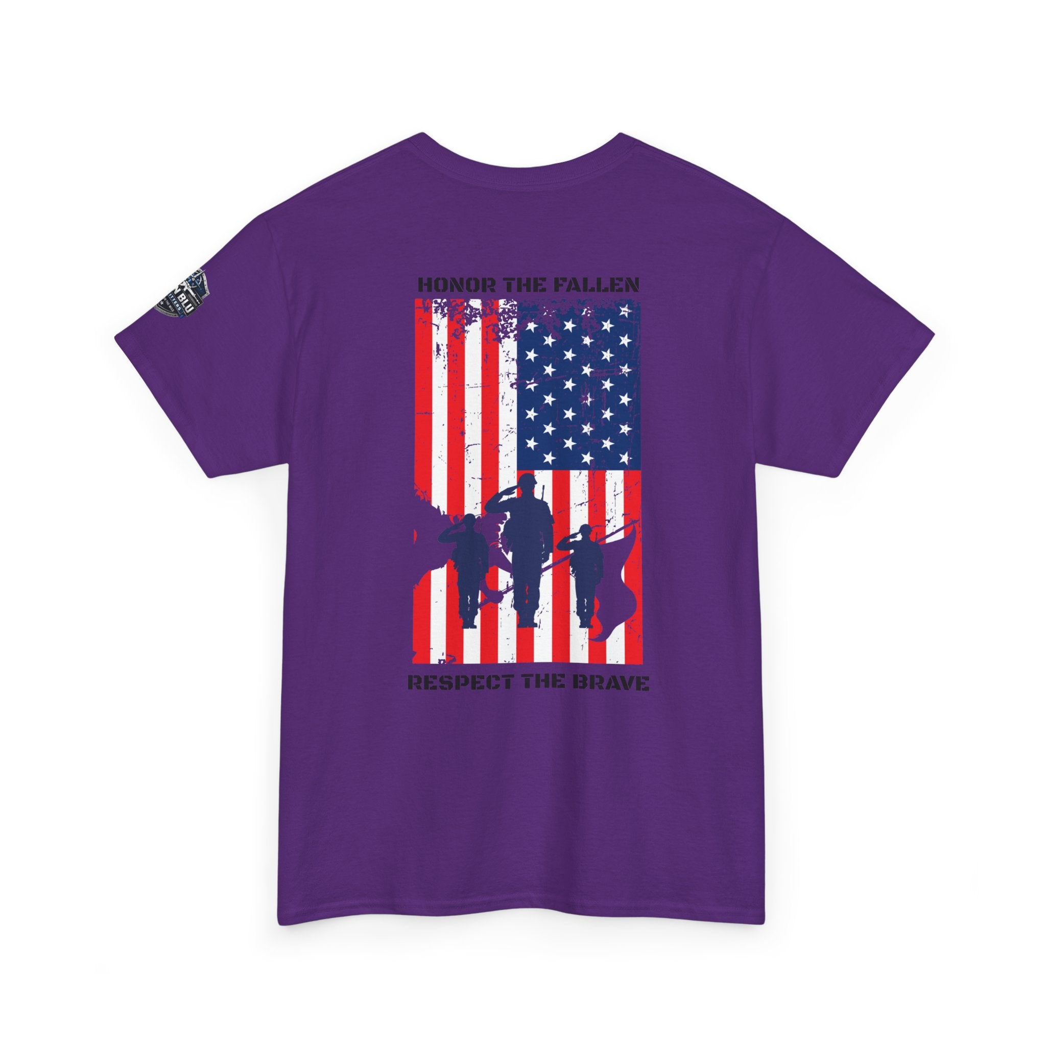 Honor The Fallen Tee — American Flag Memorial Tribute T-Shirt